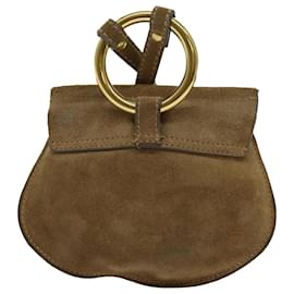 Chloé-Chloe Borsa A Tracolla Camoscio Beige Aut 70181-Beige