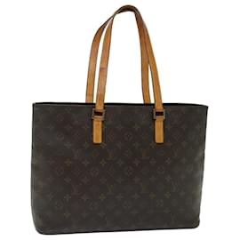 Louis Vuitton-LOUIS VUITTON Monogramm Luco Tote Bag M51155 LV Auth 70353-Monogramm