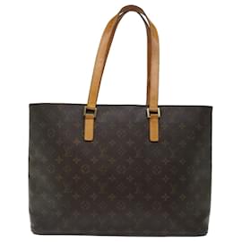 Louis Vuitton-LOUIS VUITTON Monogram Luco Tote Bag M51155 LV Auth 70353-Monogram