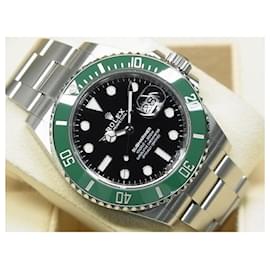 Rolex-ROLEX Submariner date green bezel 126610LV '21 purchased Mens-Silvery