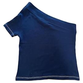 Jacquemus-T-shirt Jacquemus à manches courtes-Bleu