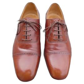 JM Weston-richelieu jm weston 9E 43 excellent condition-Light brown