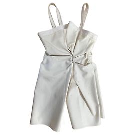 Vestido Jacquemus Les Santons De Provence Blanco Blanco