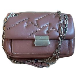 Zadig & Voltaire Ziggy Stardust Crossbody Bag Light Brown Leather Light brown