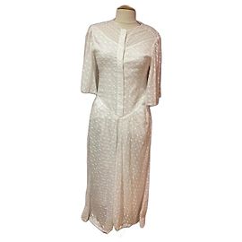 Vestido Isabel Marant Etoile Turin Blanco de Algodón Blanco