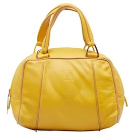 Loewe-Loewe Leather Mini Handbag Leather Handbag in Good condition-Other