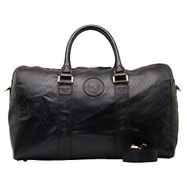 Bolsa Boston de couro em relevo Versace Bolsa de viagem de couro em bom estado Outro