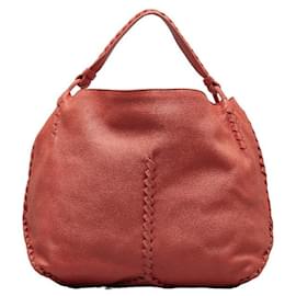 Bottega Veneta-Bottega Veneta Leather Handbag Leather Handbag in Good condition-Other