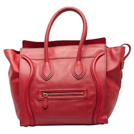 Céline-Celine Mini Leder Gepäck Einkaufstasche Leder Einkaufstasche in gutem Zustand-Andere