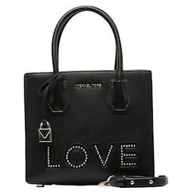 Michael Kors-Michael Kors Mercer Love Leather Handbag Leather Handbag 30H7GM9M6O in Excellent condition-Other