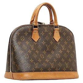 Louis Vuitton-Louis Vuitton Alma PM Canvas Handbag M53151 in good condition-Other