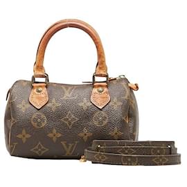 Louis Vuitton-Louis Vuitton Mini Speedy Canvas Handtasche M41534 in guter Kondition-Andere