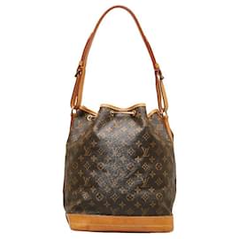 Louis Vuitton-Louis Vuitton Noe Canvas Shoulder Bag M42224 in good condition-Other
