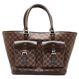 Louis Vuitton-Louis Vuitton Manosque GM Canvas Tote Bag N51120 in excellent condition-Other