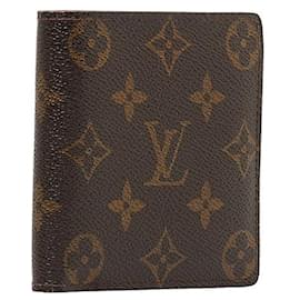 Louis Vuitton-Louis Vuitton Portefeuille Marco Bifold Wallet Canvas Short Wallet M61675 en bon état-Autre