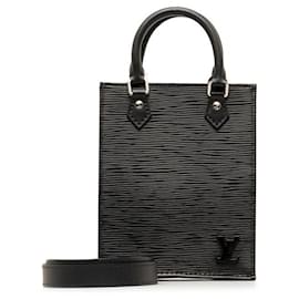 Louis Vuitton-Louis Vuitton Petit Sac Plat Leather Tote Bag M69441 in excellent condition-Other