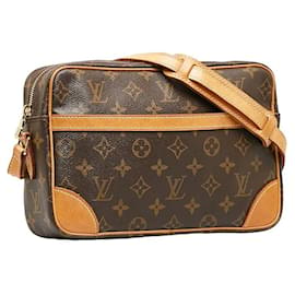 Louis Vuitton-Louis Vuitton Trocadéro 27 Canvas Crossbody Bag M51274 in good condition-Other