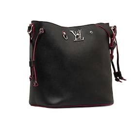 Louis Vuitton-Louis Vuitton Lockme Bucket Leather Shoulder Bag M54677 in good condition-Other