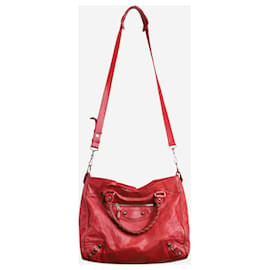 Balenciaga-Red City bag-Red