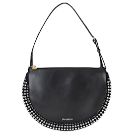JW Anderson-Black Bumper Moon bag-Black