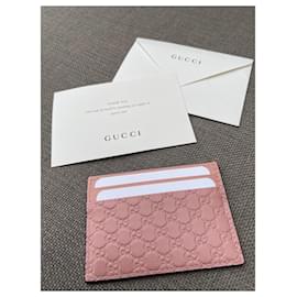 Gucci-Titulaire de la carte-Rose