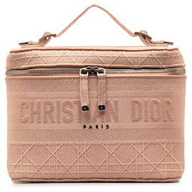 Dior-Beauty case Dior Diortravel Cannage D-Lite rosa-Rosa