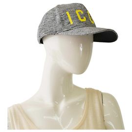 Dsquared2 Hüte Grau