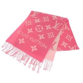 Louis Vuitton-Louis Vuitton LV Essential Scarf Cotton Scarf M78936 in good condition-Other