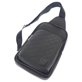 Louis Vuitton-Louis Vuitton Avenue Sling Bag Bolsa de ombro de couro N45303 em boa condição-Outro