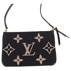 Louis Vuitton-Louis Vuitton Pochette lined Zip Leather Shoulder Bag M80787 in excellent condition-Other