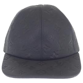 Louis Vuitton-Casqueta Louis Vuitton 1.1 Monogram Cuero Otros MP2605 en buen estado-Otro