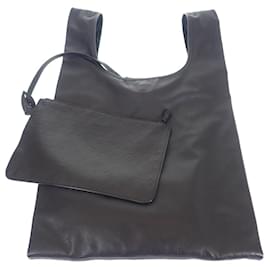 Louis Vuitton-Louis Vuitton Monogram Shadow Tote Bag Sacola de couro M43679 em boa condição-Outro