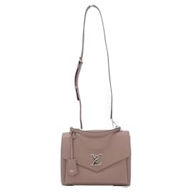 Louis Vuitton-Louis Vuitton My Lock Me Satchel Leather Shoulder Bag M54877 in excellent condition-Other