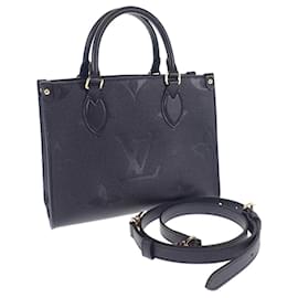 Louis Vuitton-Louis Vuitton On The Go PM Leather Tote Bag M45653 in excellent condition-Other