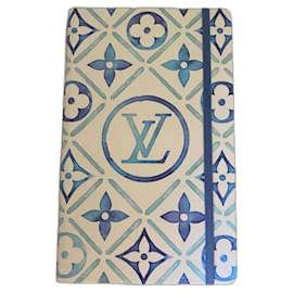 Louis Vuitton-Portamonete, portafogli, astucci-Blu