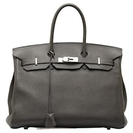 Hermès-HERMES BIRKIN 35-Nero