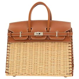 Hermès-HERMES BIRKIN-Marrone