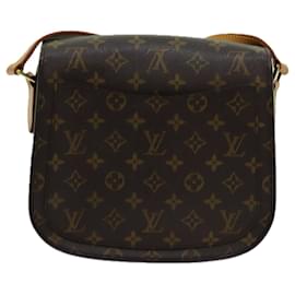 Louis Vuitton-LOUIS VUITTON Monogram Saint Cloud GM Shoulder Bag M51242 LV Auth yk11558-Monogram