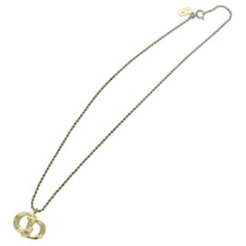 Christian Dior-Christian Dior Necklace metal Gold Auth am6075-Golden