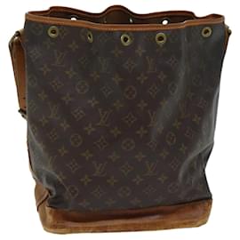 Louis Vuitton-LOUIS VUITTON Monogram Noe Shoulder Bag M42224 LV Auth 70543-Monogram