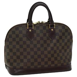Louis Vuitton-LOUIS VUITTON Damier Ebene Alma Hand Bag N51131 LV Auth 70437-Other