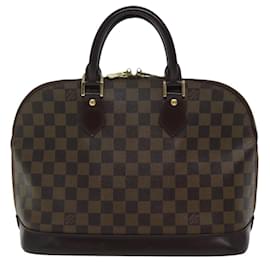 Louis Vuitton-LOUIS VUITTON Damier Ebene Alma Hand Bag N51131 LV Auth 70437-Other