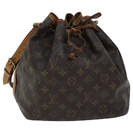 Louis Vuitton-LOUIS VUITTON Monogram Petit Noe Shoulder Bag M42226 LV Auth 69375-Monogram