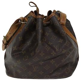Louis Vuitton-LOUIS VUITTON Monogram Petit Noe Shoulder Bag M42226 LV Auth 69375-Monogram