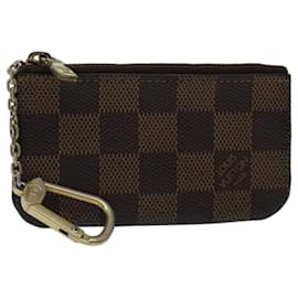 Louis Vuitton-LOUIS VUITTON Damier Ebene Pochette Cles Geldbörse N62658 LV Auth-ac2879-Andere