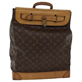 Louis Vuitton-LOUIS VUITTON Monogram Steamer Bag Boston Bag M41126 LV Auth yk11301-Monograma