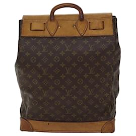 Louis Vuitton-LOUIS VUITTON Monogram Steamer Bag Boston Bag M41126 LV Auth yk11301-Monogram