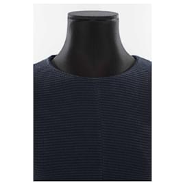 Saint Laurent-vestido azul-Azul