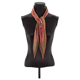 Hermès-Bufanda cuadrada de seda-Multicolor