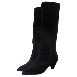 Jerome Dreyfuss Jérôme Dreyfuss, suede knee boots Black